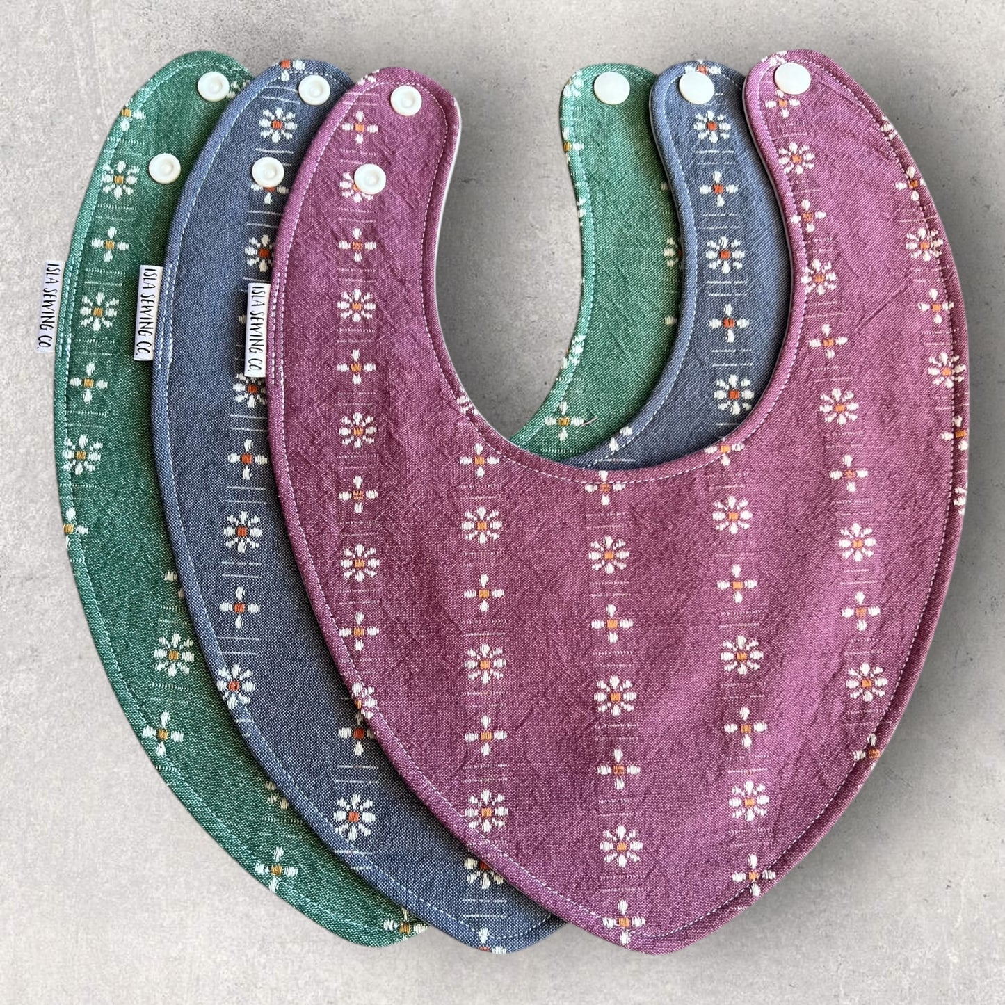 Waterproof Bib Set of 3
