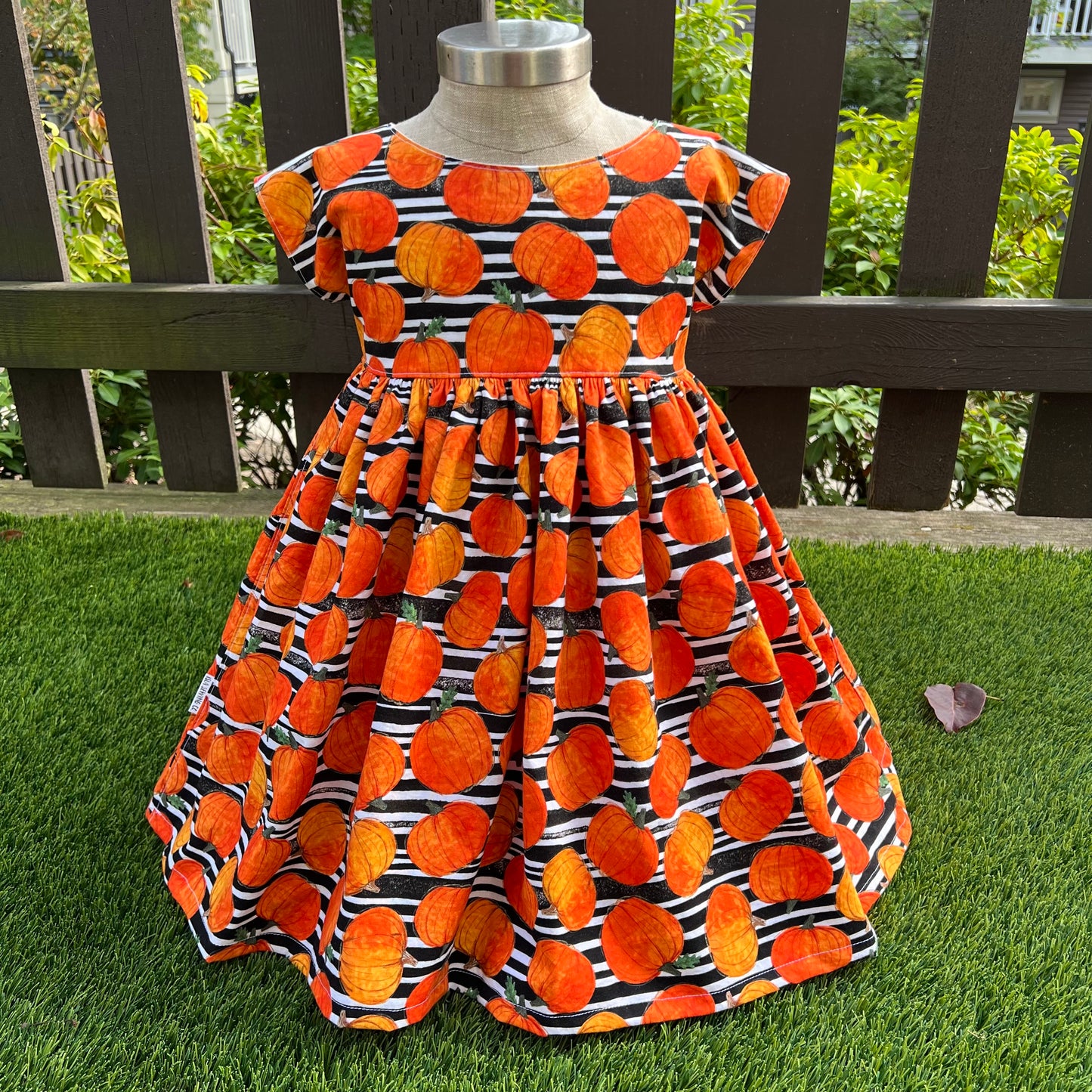 4T Pumpkin Dress